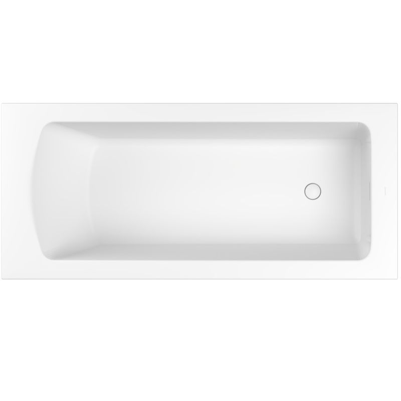 Ванна пристенная Whitecross Coin 0224.180080.200 180x80 (белый матовый), иск. камень