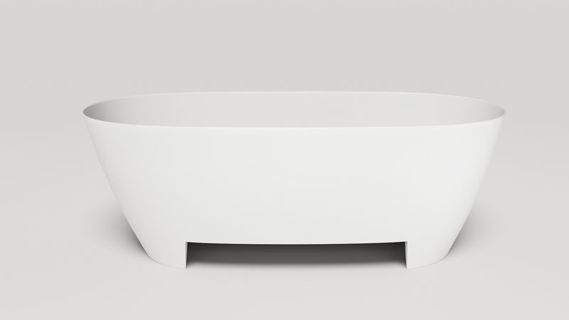 Ванна отдельностоящая Salini Sofia Light S-Sense 103611G 164x76x58 (белый глянцевый), донный клапан, сифон, без перелива