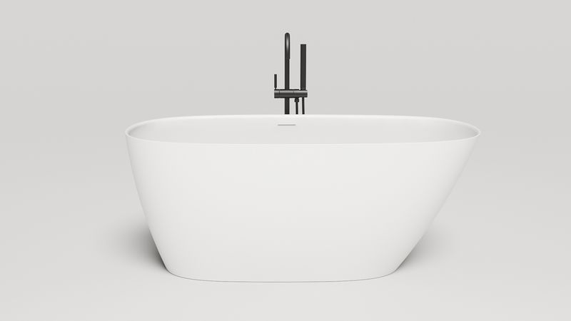 Ванна отдельностоящая Salini Sofia S-Sense 102518GF 150x75x60.5 (покраска RAL полностью, глянцевый), донный клапан, сифон, слив-перелив