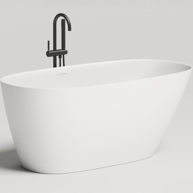 Ванна отдельностоящая Salini Sofia S-Stone 102528M 150x75x60.5 (белый матовый), донный клапан, сифон, слив-перелив