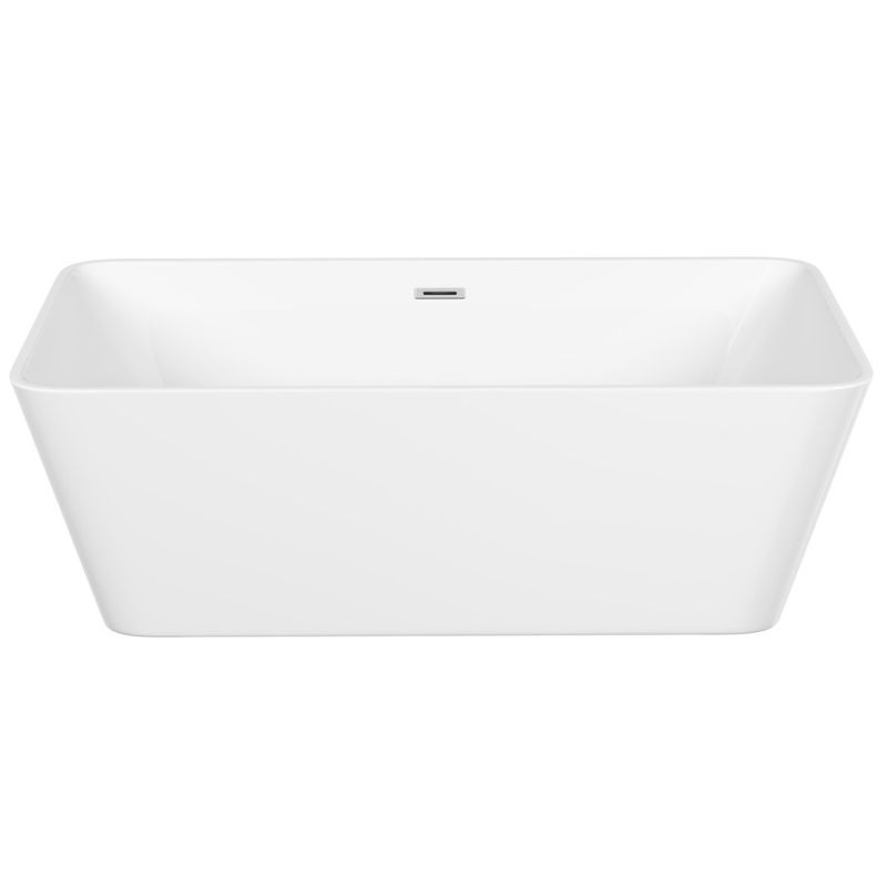Ванна отдельностоящая Sancos Dama FB05 170x80 (белый), со сливом-переливом