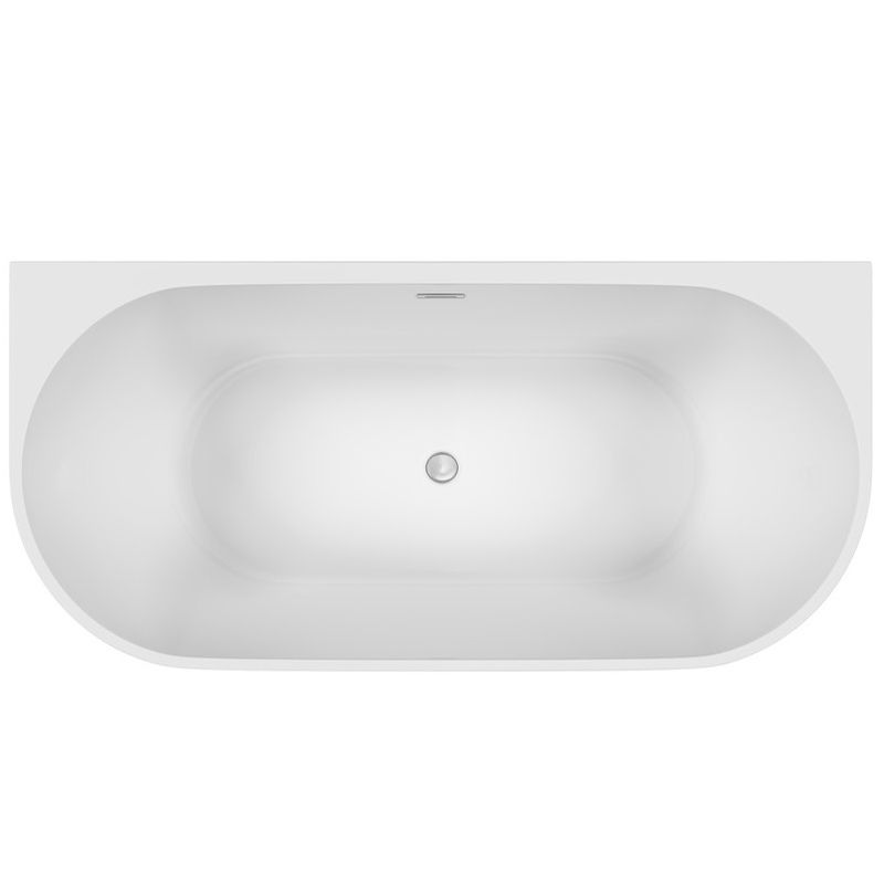Ванна отдельностоящая Sancos First FB10 170x80 (белый), со сливом-переливом