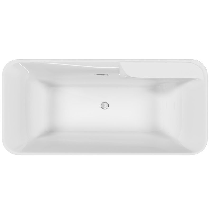 Ванна отдельностоящая Sancos Sigma FB15 170x80 (белый), со сливом-переливом