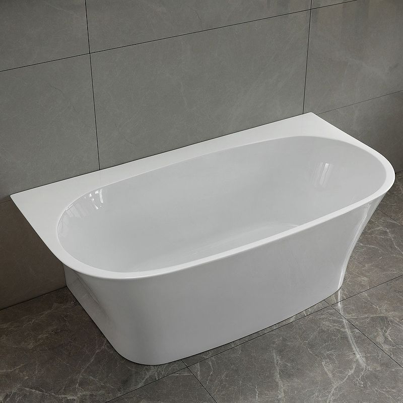 Ванна отдельностоящая Vincea VBT-423-1700 170x90 (белый), слив-перелив в комплекте