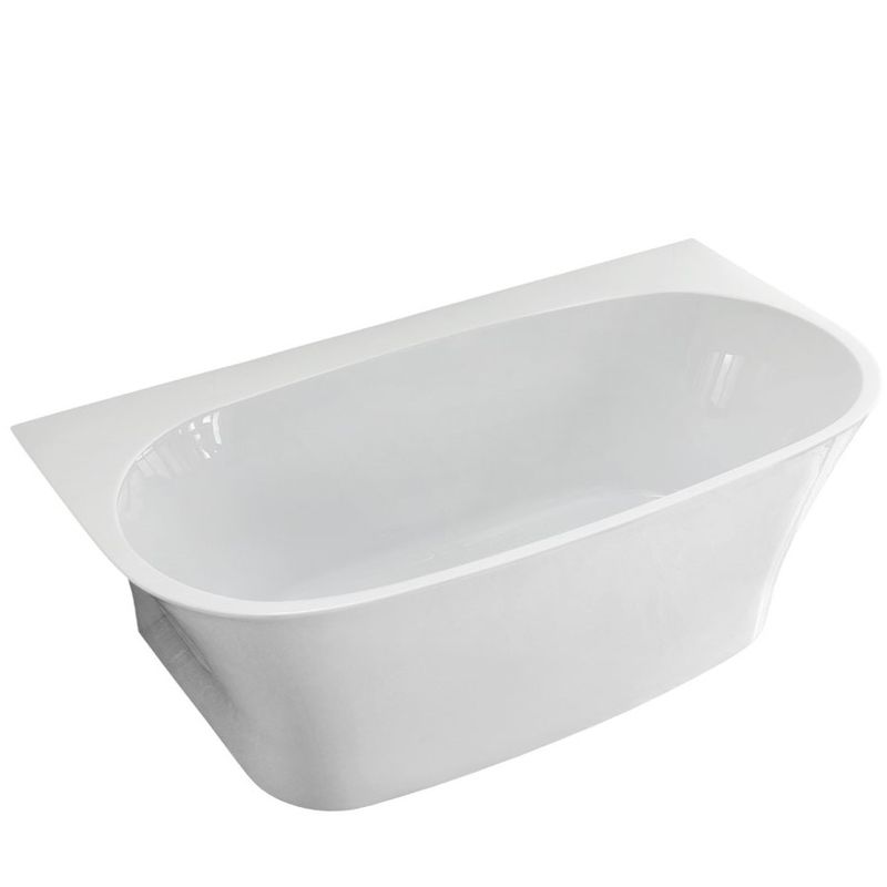 Ванна отдельностоящая Vincea VBT-423-1700 170x90 (белый), слив-перелив в комплекте