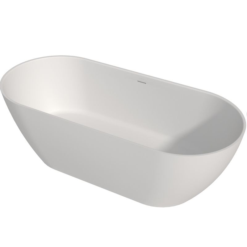 Ванна отдельностоящая Whitecross Tawna 0218.165080.200 165x80 (белый матовый), иск. камень
