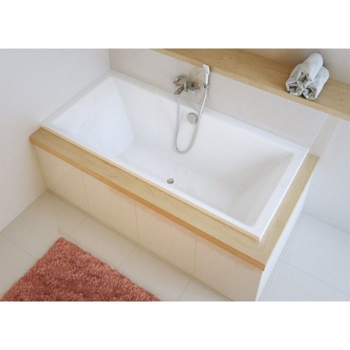 Ванна пристенная акриловая Excellent Crown Lux WAEX.CRG19WH 190x90 (белый глянцевый), без слива-перелива