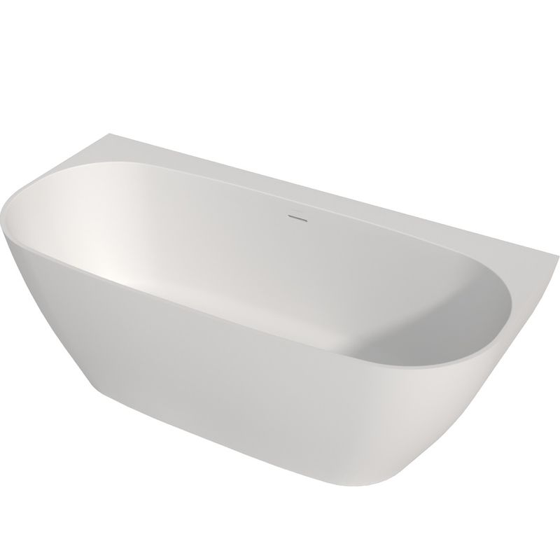 Ванна пристенная Whitecross Make 0219.170080.200 170x80 (белый матовый), иск. камень