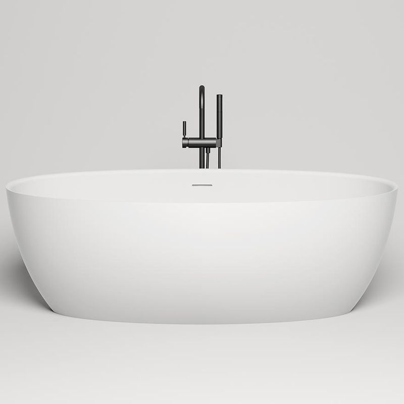 Ванна свободностоящая Salini S-Sense Alda Nuova 101911G 178x92x58 (белый глянцевый), донный клапан, сифон, слив-перелив