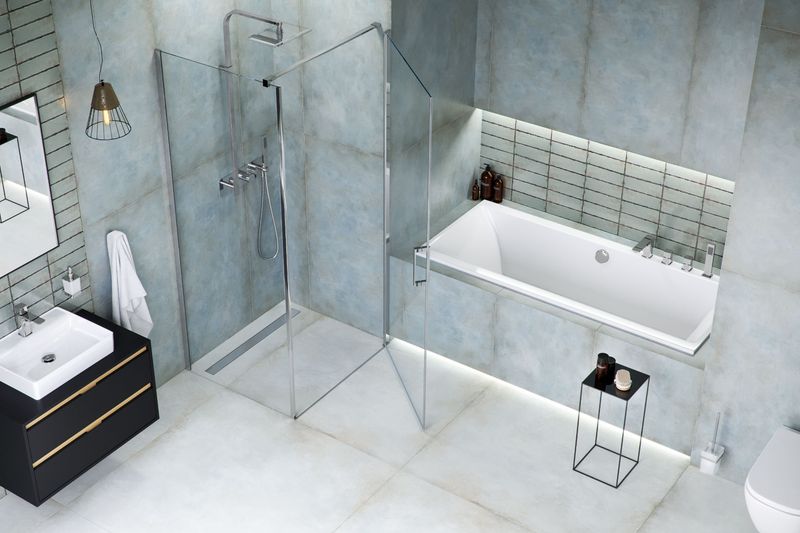 Ванна встраиваемая акриловая Excellent Pryzmat Slim WAEX.PRY17WHS 170x75 (белый глянец), без слива-перелива