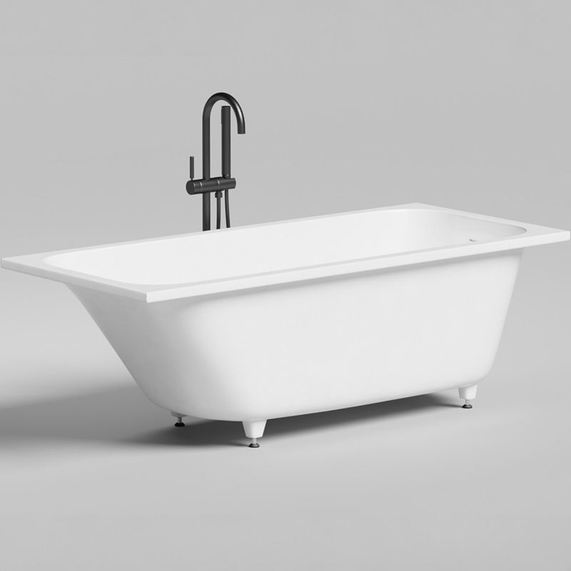 Ванна встраиваемая Salini S-Sense Orlanda 102117G 170x75x60 (белый глянцевый), донный клапан, сифон,  слив-перелив