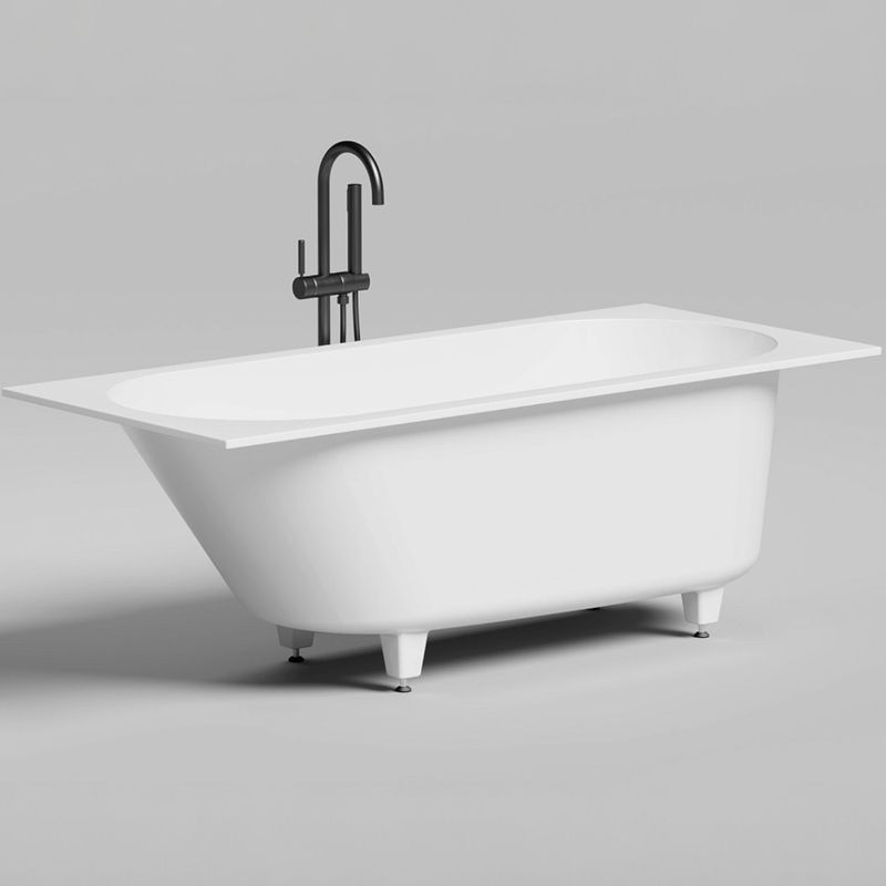 Ванна встраиваемая Salini S-Sense Ornella 102411G 170x75x60 (белый глянцевый),  донный клапан, сифон, слив-перелив