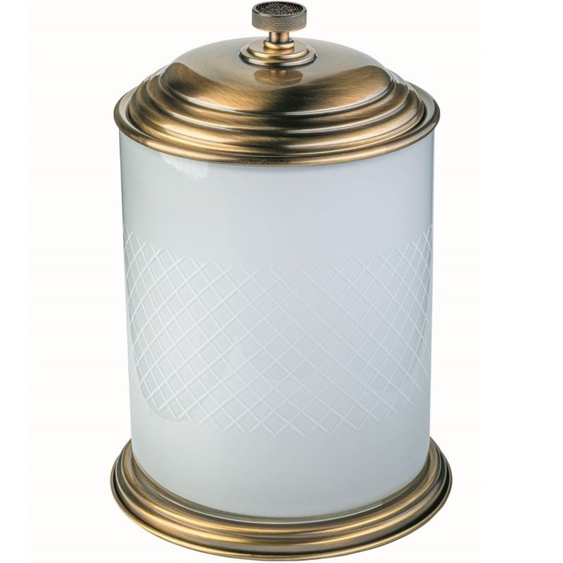 Ведро напольное Boheme Royal Cristal 10934-BR-B (бронза, черный)