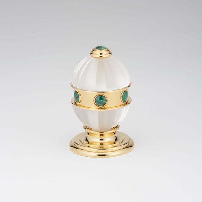 Вентиль смесителя для раковины THG Amboise Malachite A1J-F01-35 (золотой, малахит)