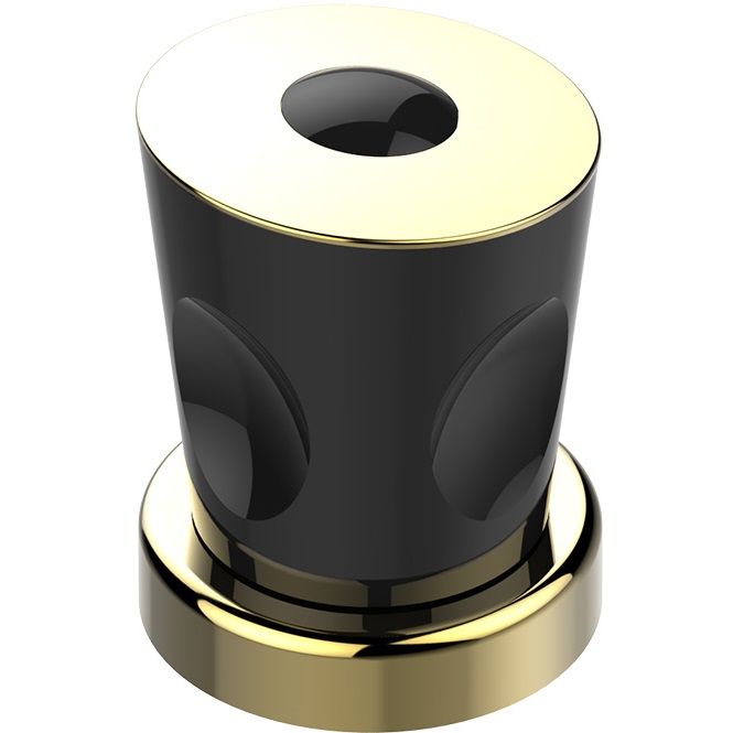 Вентиль смесителя для раковины THG Bagatelle pierre noire U3E-F01-35 (золотой, черный)