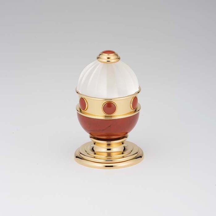 Вентиль смесителя для раковины THG Cheverny Jaspe rouge A1U-F01-35 (золотой, красная яшма)