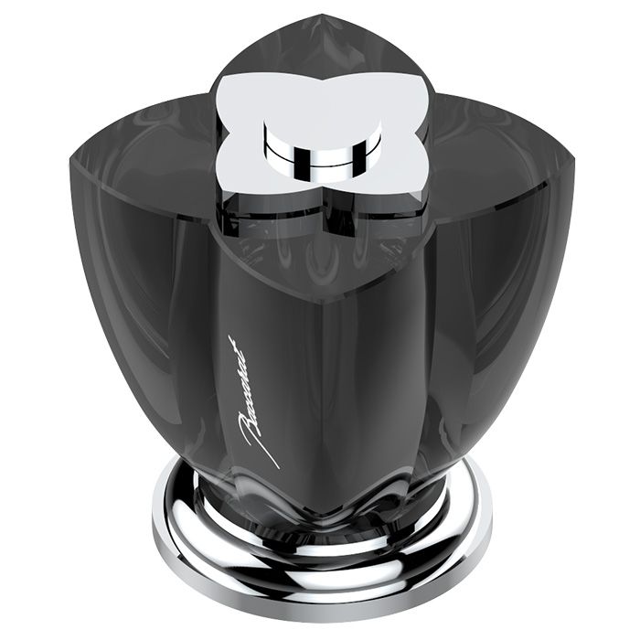 Вентиль смесителя для раковины THG Petale De Cristal Noir U6D-A02-35 (хром, черный хрусталь)