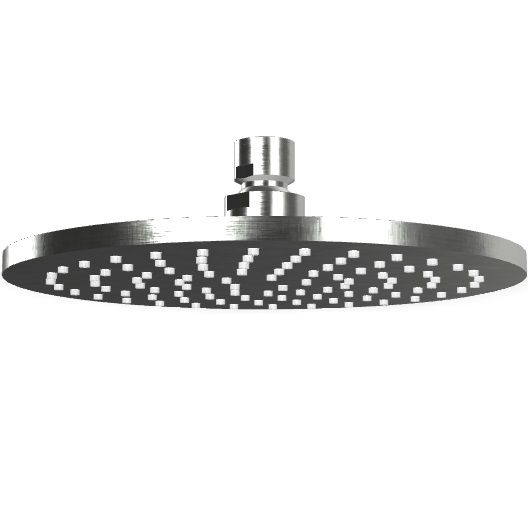 Верхний душ 20см Fima Carlo Frattini Spillo Steel F2947/2INOX (нержавеющая сталь)