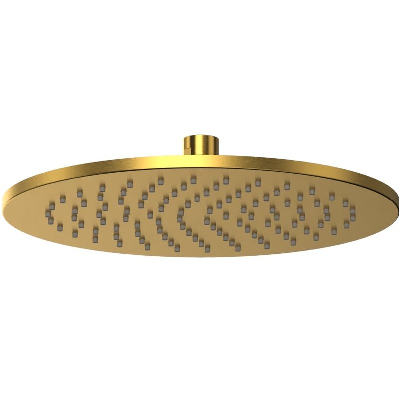 Верхний душ 25x25см., Whitecross Серия Y Y1301GLB (золото брашированное PVD)