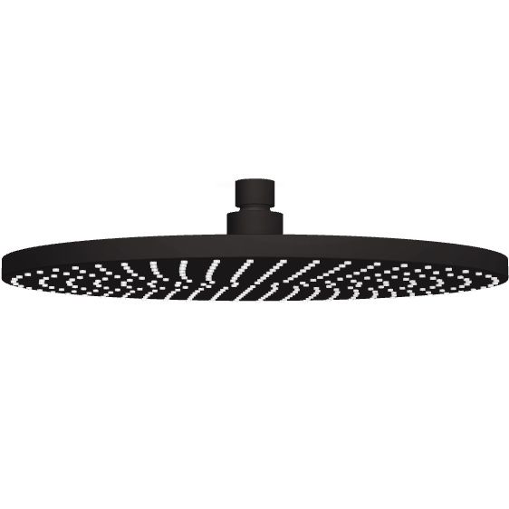Верхний душ 30х30см Fima Carlo Frattini Soffioni F2224/2NS (черный матовый)