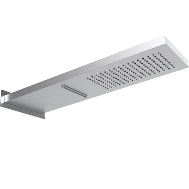 Верхний душ настенный Almar Smart Dual Flow  E044199.MS 53.7х16.5 (нержавеющая сталь)