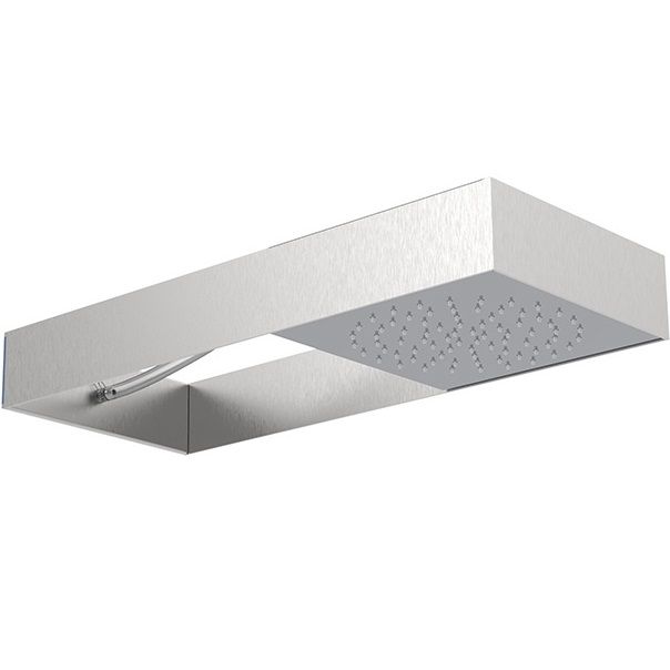 Верхний душ настенный 26.6x26.6см. Fima Carlo Frattini Wellness F2991SCR (хром, нержавеющая сталь)