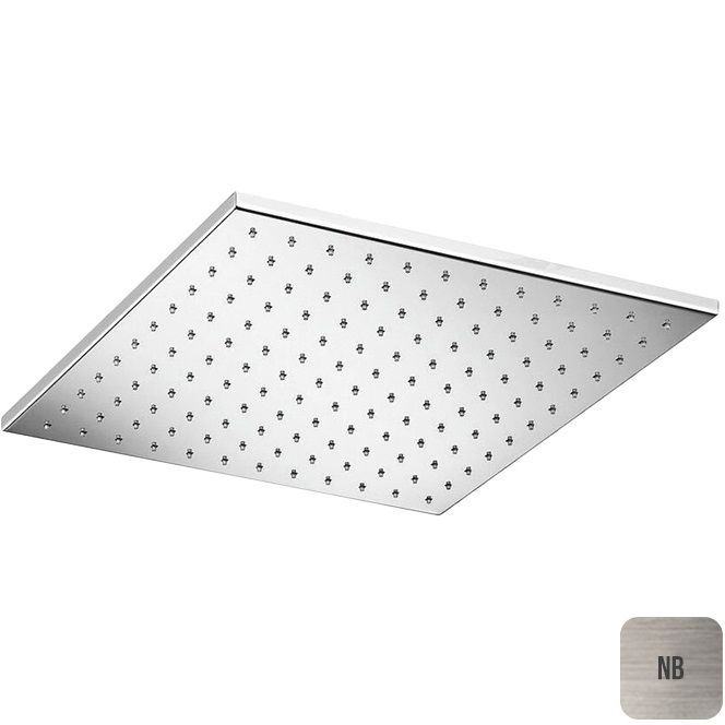 Верхний душ потолочный Almar Emotion Square E044039.NB 30х30 (никель брашированный)