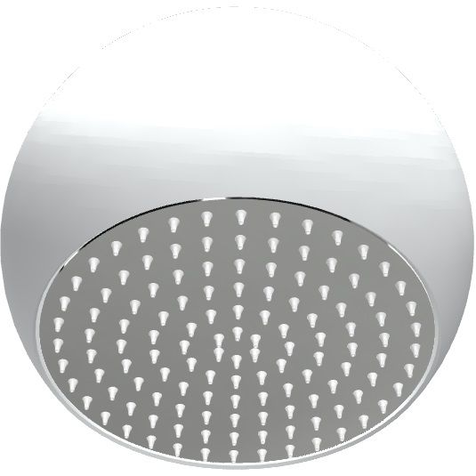 Верхний душ Sfera 20см Fima Carlo Frattini Wellness F2340/1CRB (белый матовый)