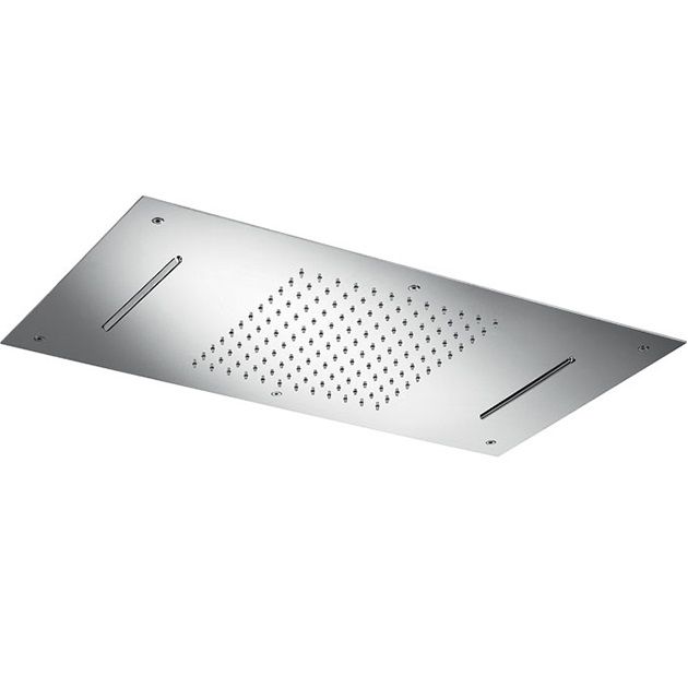 Верхний душ встраиваемый Almar Rectangular E044110.MS 70х38 (нержавеющая сталь)