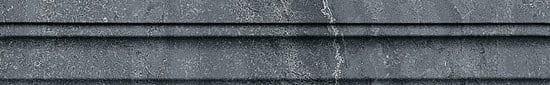 Бордюр Kerama Marazzi Виндзор Темный Обрезной BLC003R 5x30