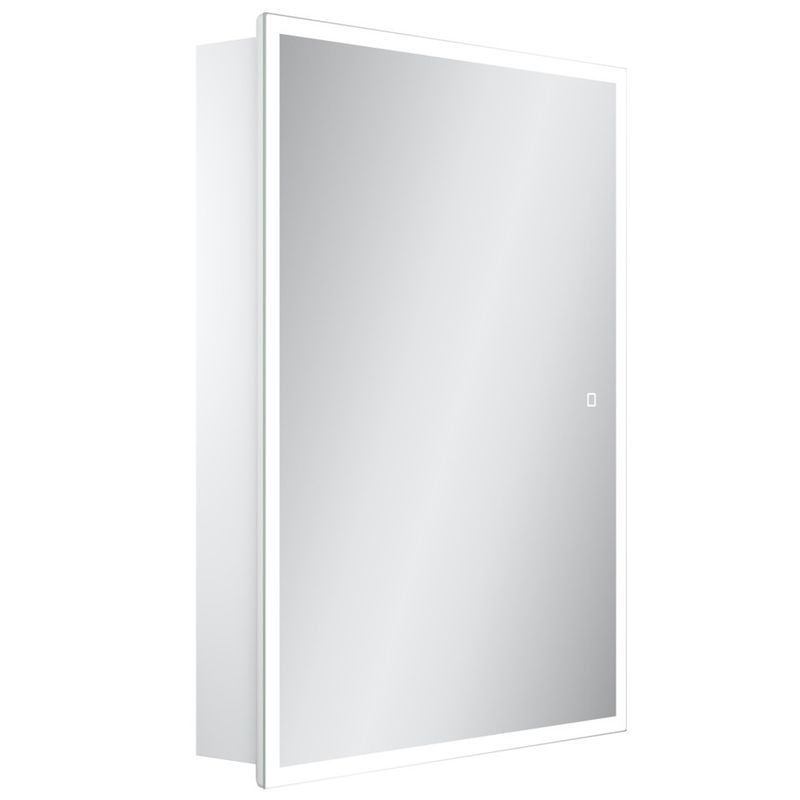 Зеркальный шкаф Sancos Cube CU600 60x80 см. с подсветкой