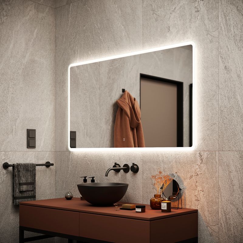 Зеркало Sancos Arcadia AR1200 120x70 с подсветкой