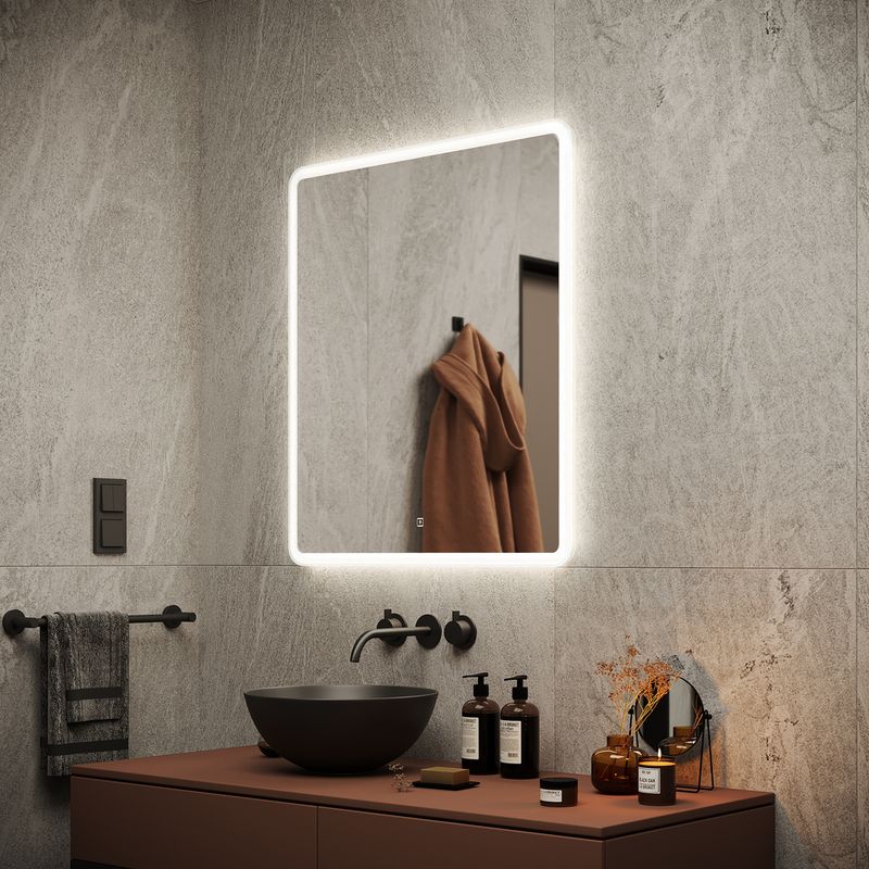 Зеркало Sancos Arcadia AR700 70x80 с подсветкой