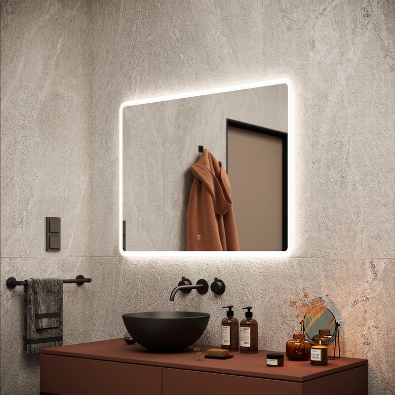 Зеркало Sancos Arcadia AR900 90x70 с подсветкой
