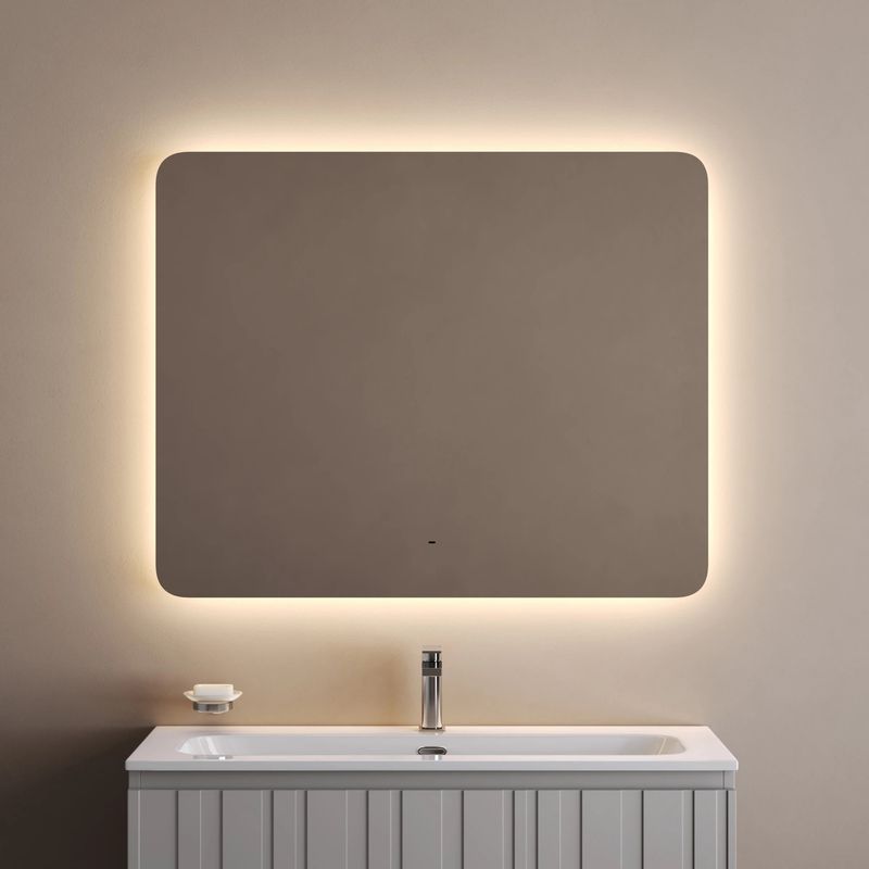 Зеркало Sancos Луч 2.0 (Ray 2.0) RA2T.1000 100х80 с подсветкой, антизапотевание