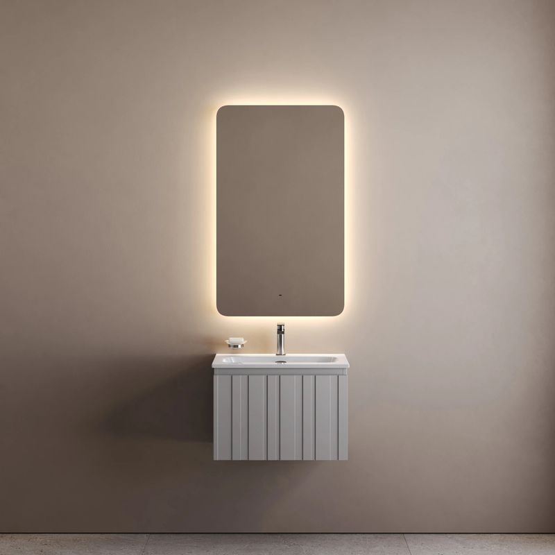 Зеркало Sancos Луч 2.0 (Ray 2.0) RA2T.600 60х100 с подсветкой, антизапотевание