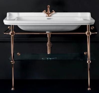 Консоль Kerasan Waldorf  9203K2 oro 120х81.5