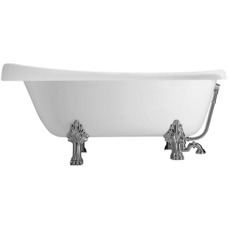 Ванна отдельностоящая Kerasan Retro 105590 bi/cr 170х77