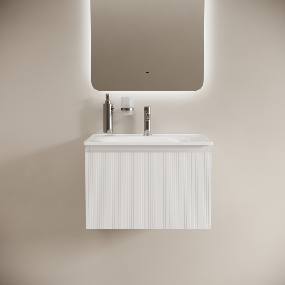 Тумба подвесная Sancos Код (Code) CD60W 59x45.3х40 (белый), с одним ящиком