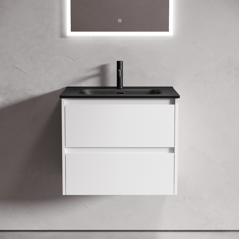 Тумба подвесная Sancos Либра (Libra) LB60W 59х45х50  (белый глянцевый)
