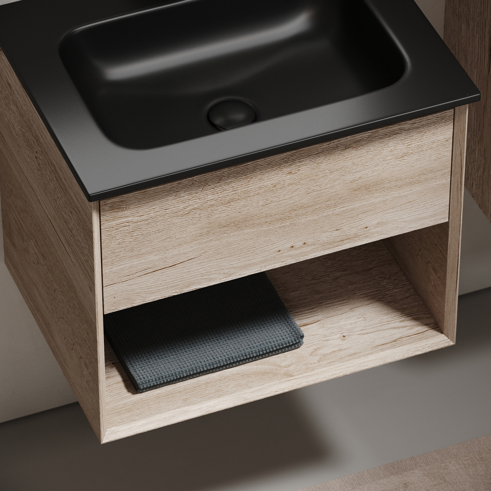 Тумба подвесная Sancos Натура 1.0 (Nature 1.0) MR1.060EG 59x44.5x52 (дуб галифакс)