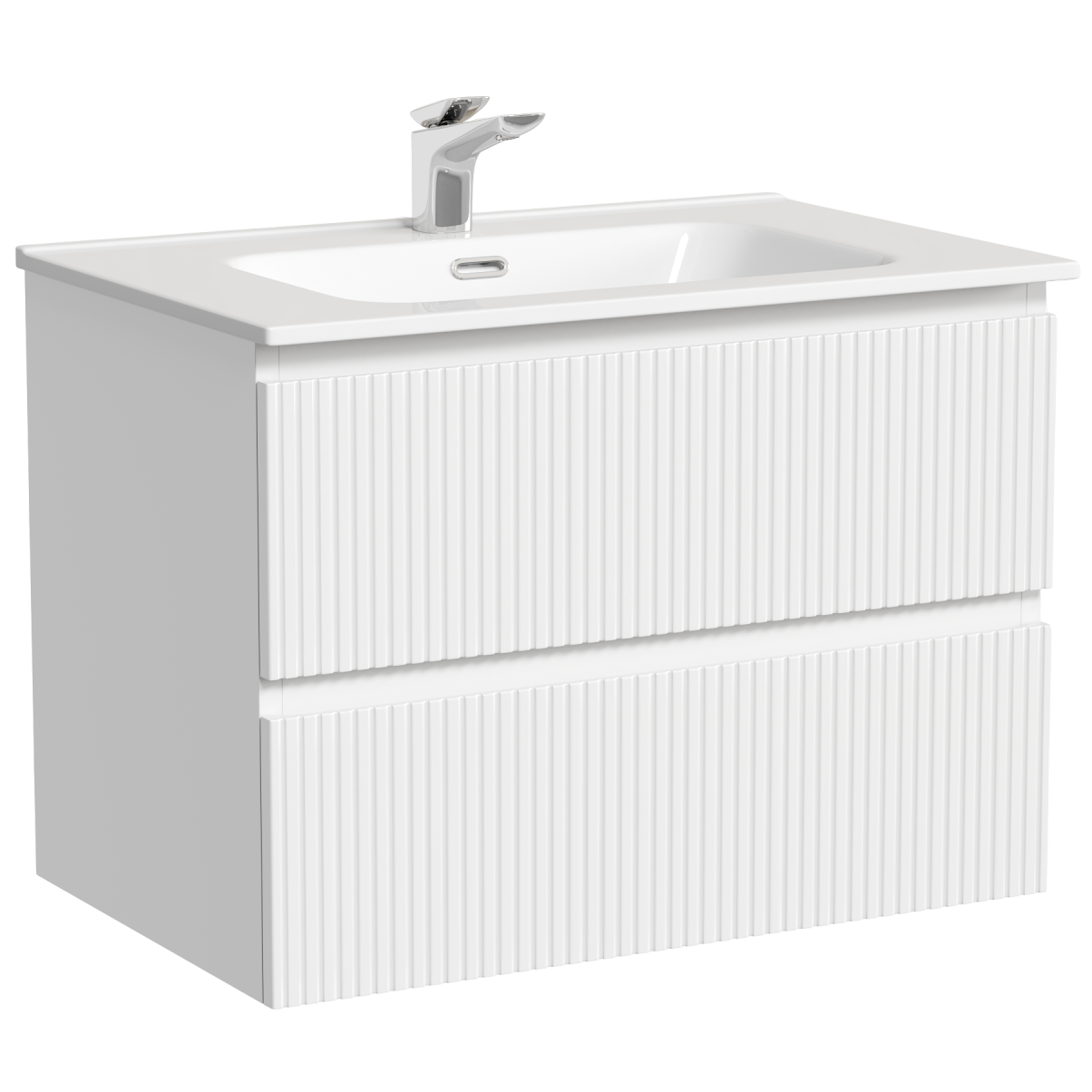 Тумба подвесная Sancos Snob T / Сноб Т SNT70W 69х44.5х50 (белый матовый)