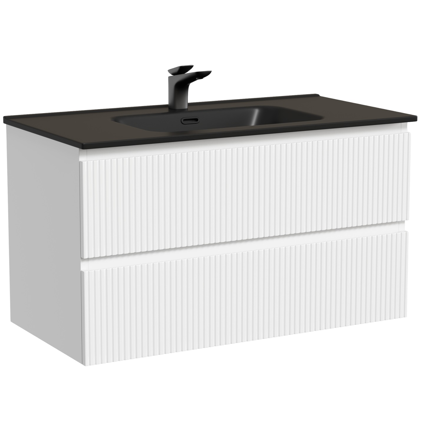 Тумба подвесная Sancos Snob T / Сноб Т SNT90W 89х44.5х50 (белый матовый)