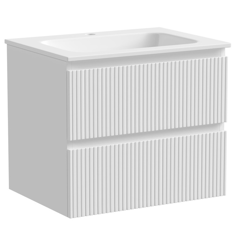 Тумба подвесная Sancos Snob T / Сноб Т SNT60W 59х44.5х50 (белый матовый)