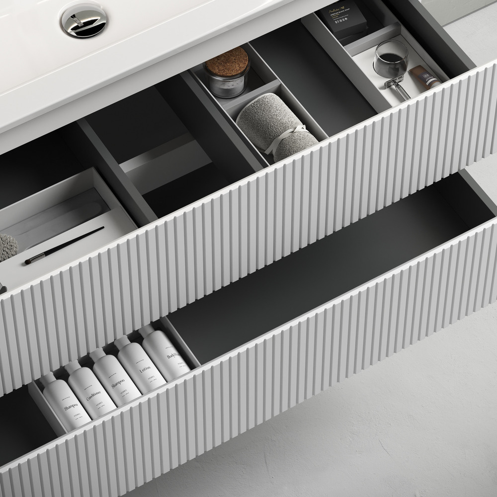 Тумба подвесная Sancos Snob T / Сноб Т SNT80W 79х44.5х50 (белый матовый)