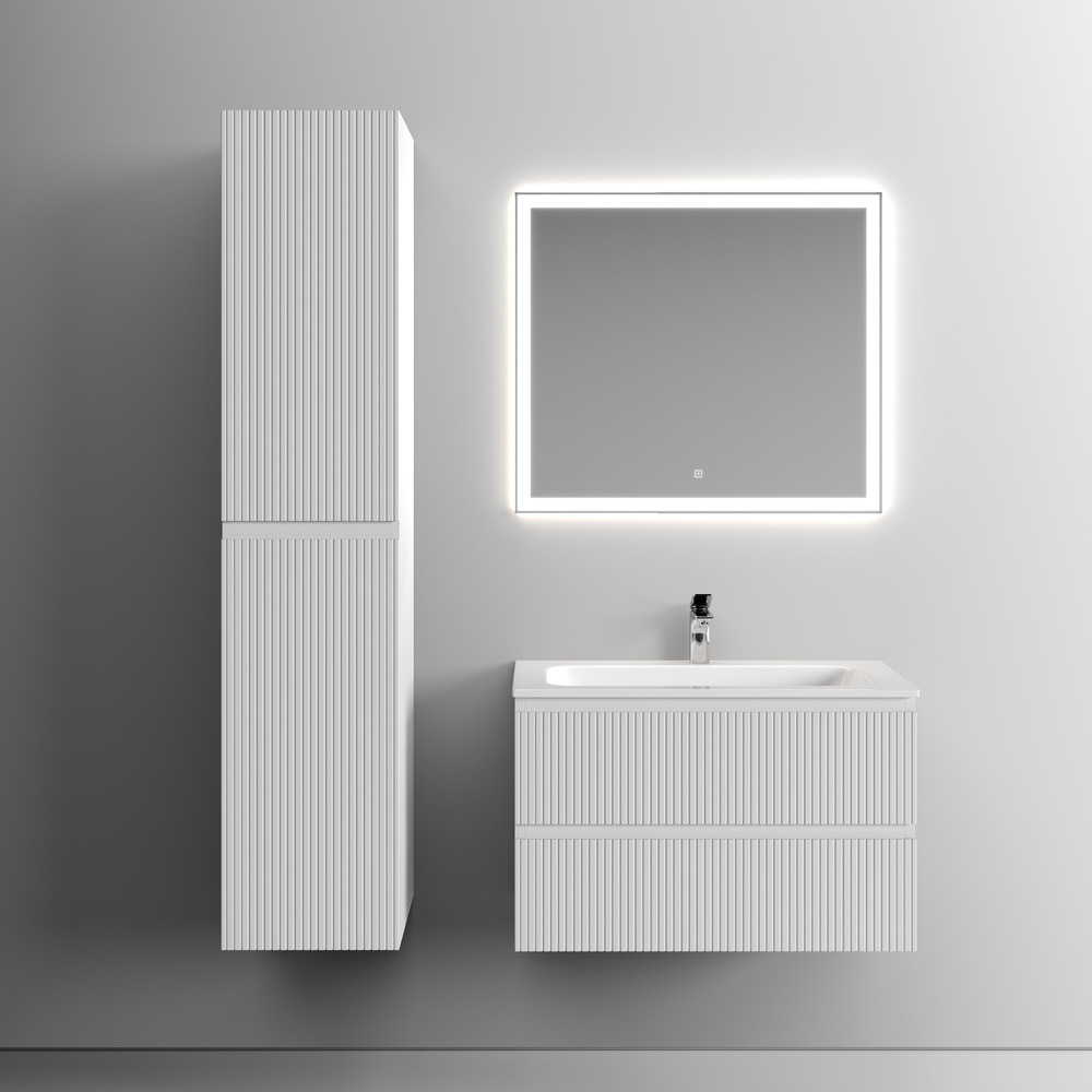 Тумба подвесная Sancos Snob T / Сноб Т SNT80W 79х44.5х50 (белый матовый)