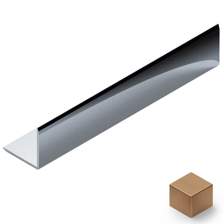 Угол 10x10 мм алюминий Neexy PV60-06 (бронза матовая), 2.7 м.