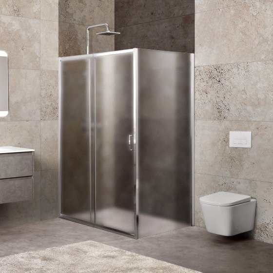 Душевой уголок BelBagno Unique UNIQUE-AH-1-100/115-80-P-Cr 115x80