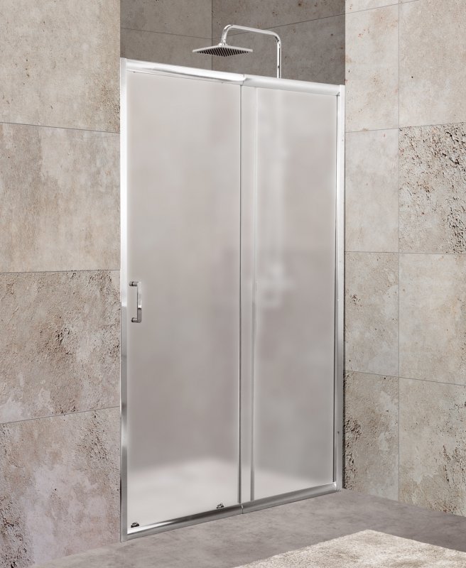 Душевая дверь в нишу BelBagno Unique UNIQUE-BF-1-100/115-P-Cr 115x190