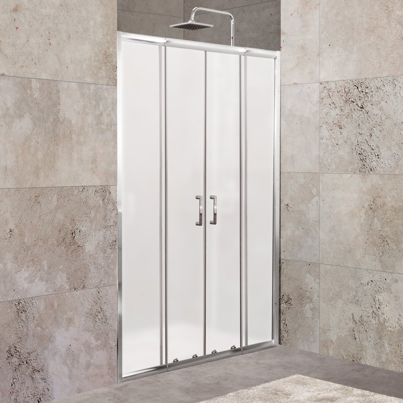 Душевая дверь в нишу BelBagno Unique UNIQUE-BF-2-170/200-M-Cr 200x190